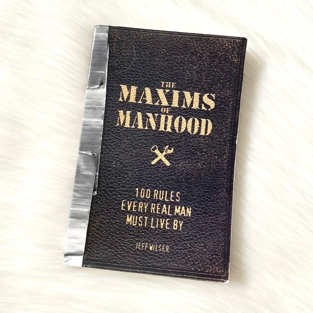 (💚4/$20) Book: The Maxims of Manhood